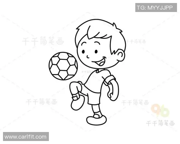 足球明星简笔画教程展现他们的霸气风采与独特魅力